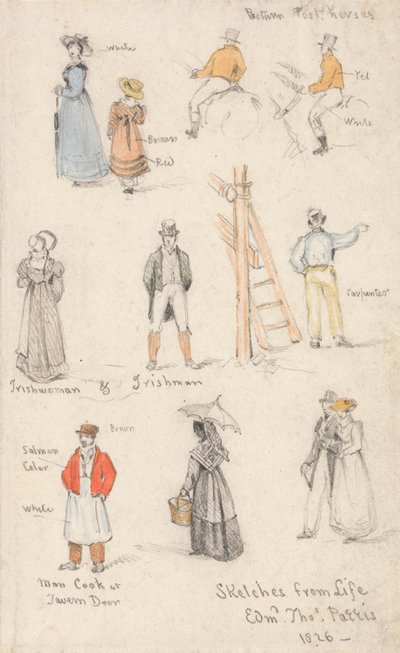 Sketches from Life by Edmund Thomas Parris