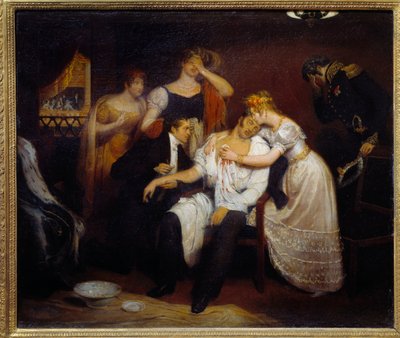Death of the Duke of Berry at the Royal Academy of Music by Edouard  Cibot