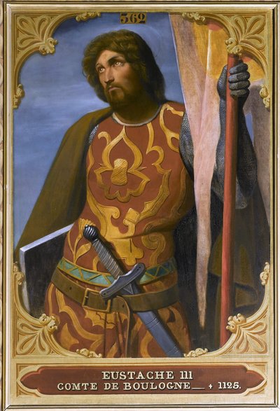 Eustace III, Count of Boulogne by Édouard Alexandre Odier