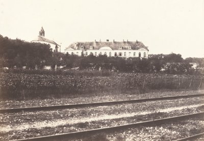 Abbaye du Gard near Abbeville, c. 1855 by Édouard Baldus