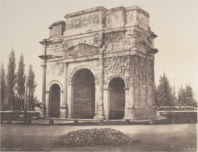 Ancient Arch in Orange by Édouard Baldus