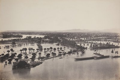 Avignon Flood of 1856 by Édouard Baldus