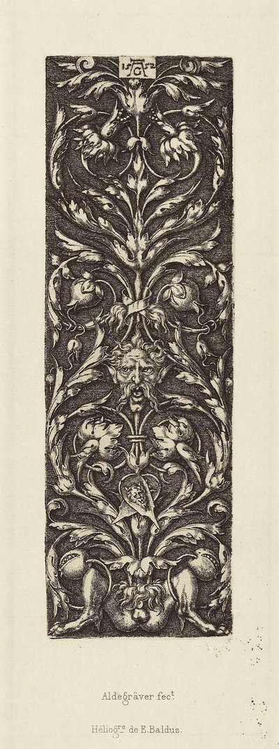 Design by Aldegräver by Édouard Baldus