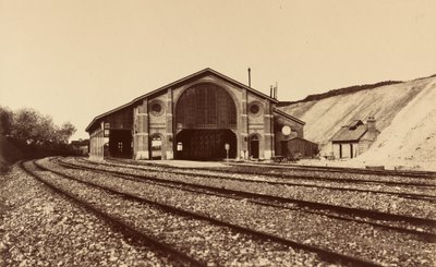 Gare de Longueau by Édouard Baldus