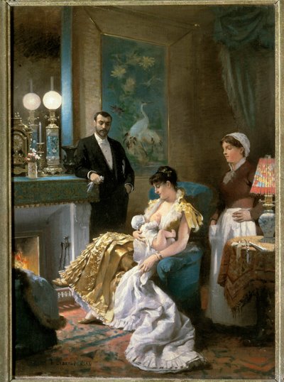 Before the Prom by Edouard Debat Ponsan