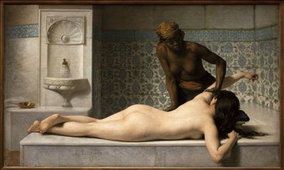 The massage by Edouard Debat Ponsan