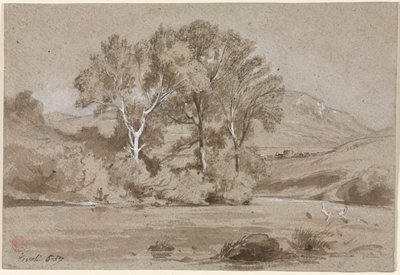 View Near Tivoli by Edouard Detaille