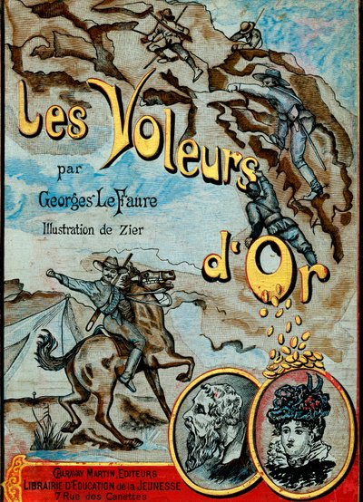 Cover of an adventure novel: Les Thieves d