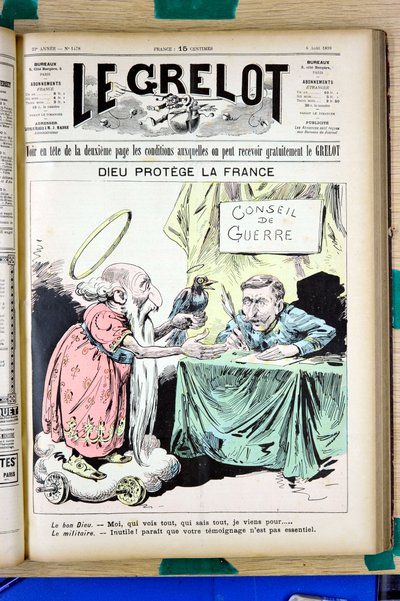 Cover of Le Grelot, No. 1478, Satirical in Colors by Edouard Guillaumin Pepin
