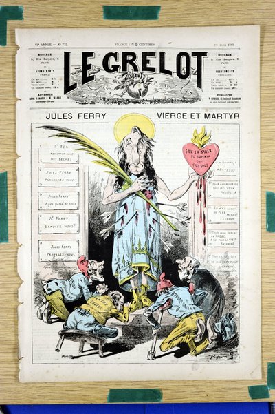 Cover of The Grelot, number 732, Satirical in Colors by Edouard Guillaumin Pepin