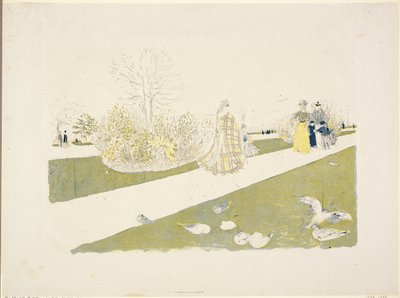 The Tuileries Garden by Édouard Jean Vuillard