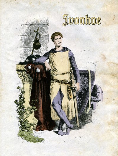 Illustration for Ivanhoe by Edouard & Lix Theodore (1830-1897) Frere