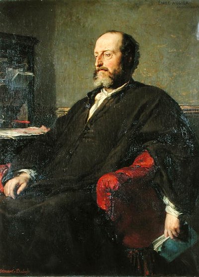 Guillaume Victor Emile Augier by Edouard Louis Dubufe