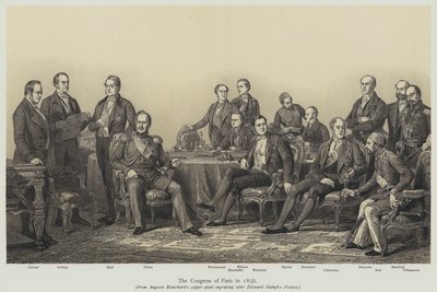 The Congress of Paris by Edouard Louis Dubufe
