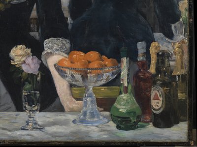 A Bar at the Folies-Bergere, 1881-82 (detail) by Édouard Manet