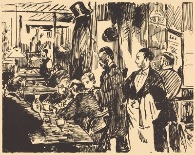 At the Café by Édouard Manet