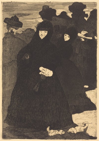 At the Prado by Édouard Manet
