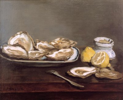 Oysters by Édouard Manet