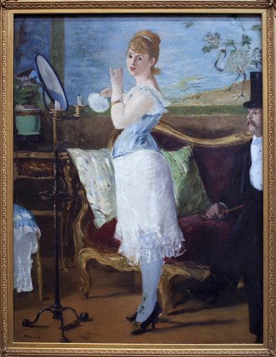 Portrait of Actress Henriette Hauser as Nana by Édouard Manet