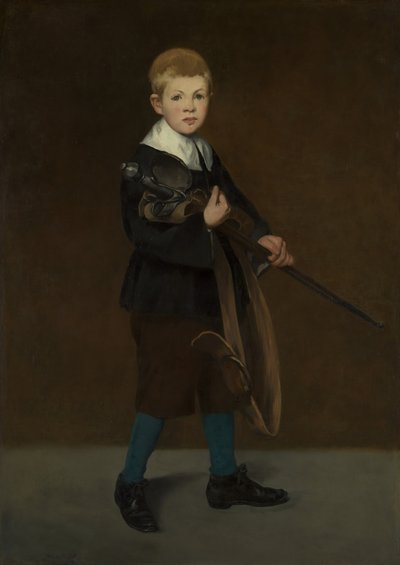 Boy with a Sword, 1861 by Édouard Manet