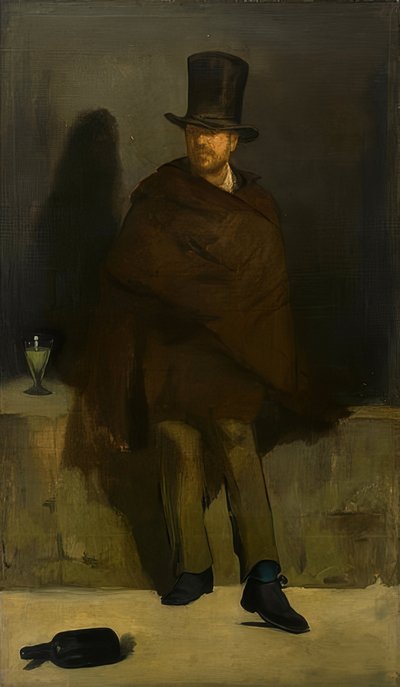 The Absinthe Drinker by Édouard Manet