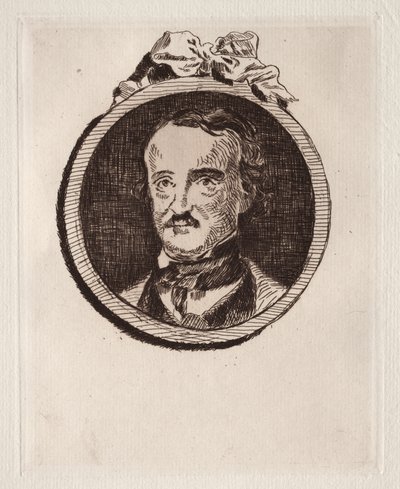 Edgar Allan Poe by Édouard Manet