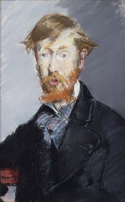 George Moore by Édouard Manet