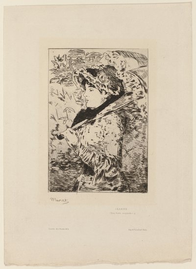 Jeanne (Spring) by Édouard Manet