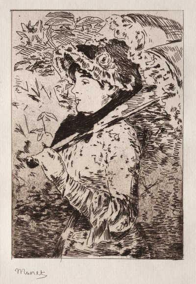 Jeanne: Spring by Édouard Manet