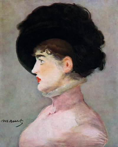La Viennoise: Portrait of Irma Brunner by Édouard Manet