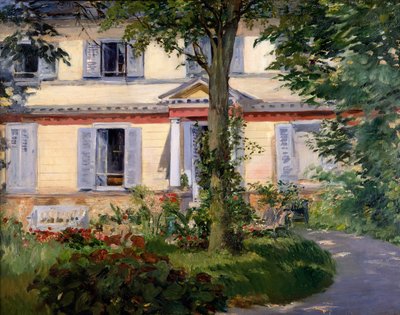The House at Rueil by Édouard Manet