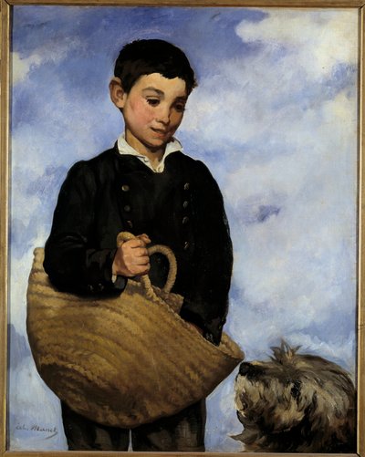 The Child with the Dog by Édouard Manet