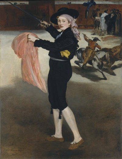 Mademoiselle V. . . in the Costume of an Espada by Édouard Manet