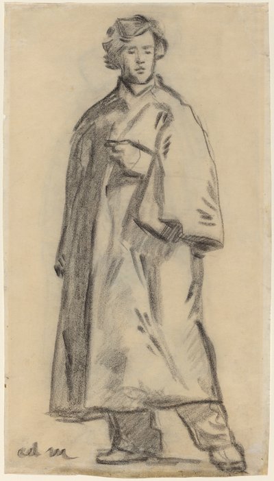 Man Wearing a Cloak by Édouard Manet