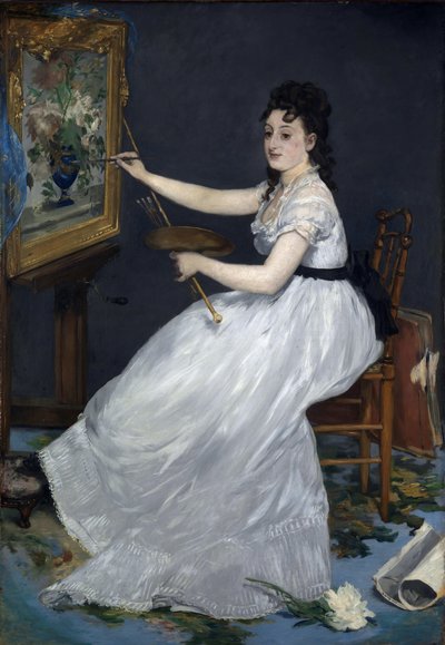 Eva Gonzales by Édouard Manet