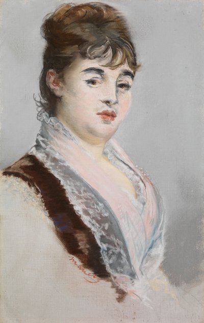 Marie Colombier, c.1880 by Édouard Manet