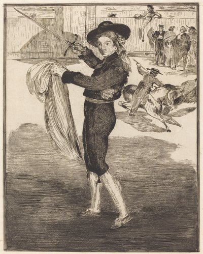 Mlle. Victorine in the Costume of an "Espada" by Édouard Manet