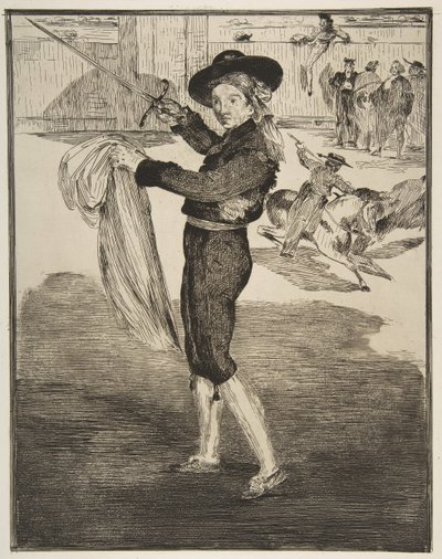 Mlle. Victorine in the Costume of an Espada by Édouard Manet