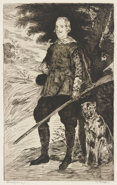 Philip IV by Édouard Manet
