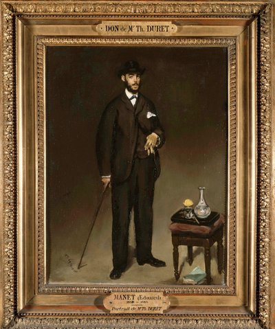 Full-Length Portrait of Theodore Duret, Collector and Art Critic by Édouard Manet