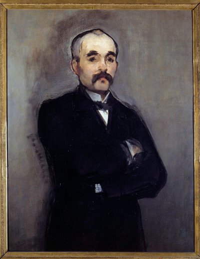 Portrait of Georges Clemenceau (1841-1929) by Édouard Manet