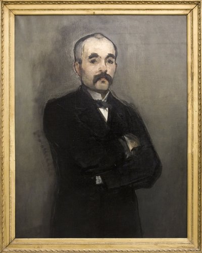 Portrait of Georges Clemenceau by Édouard Manet