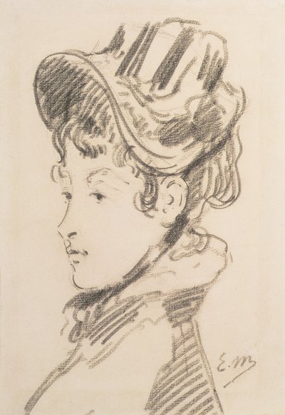 Portrait of Madame Jules Guillemet, c.1880 by Édouard Manet