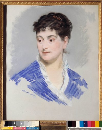 Portrait of Mrs. Emile Zola by Édouard Manet