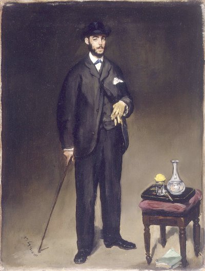 Portrait of Théodore Duret by Édouard Manet