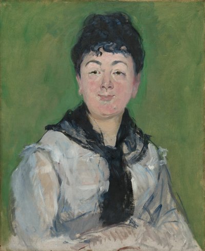 Portrait of a Woman with a Black Fichu, c. 1878 by Édouard Manet
