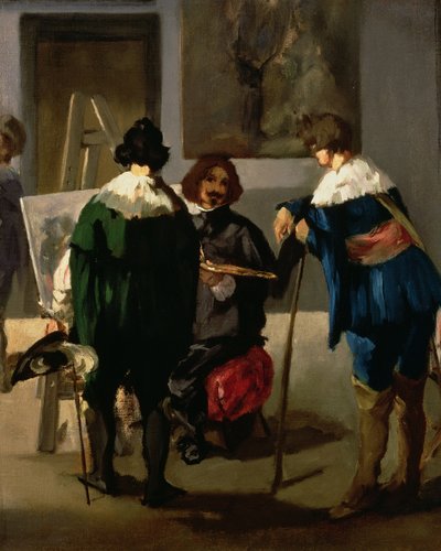 Scene in a Spanish Studio by Édouard Manet