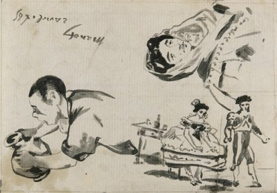 Sketches from "The Gypsies," "The Spanish Ballet," and "Lola de Valence" for "L