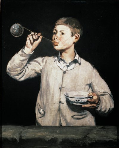 Soap Bubbles by Édouard Manet