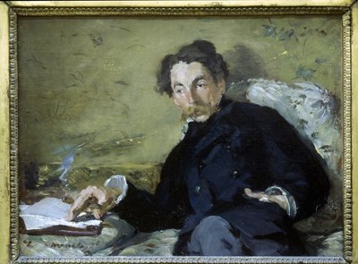 Stéphane Mallarmé - by Edouard Manet by Édouard Manet